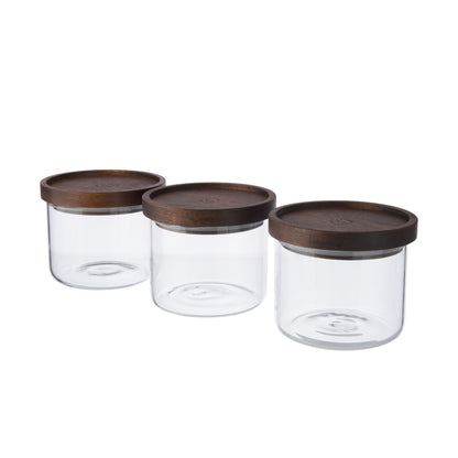 Artisan Street Stacking Glass Storage Jars