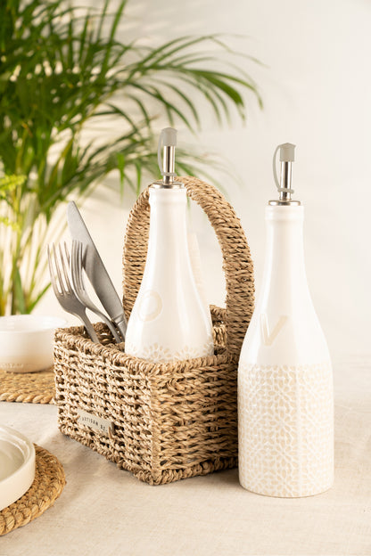 Artisan Street Seagrass Condiment Caddy