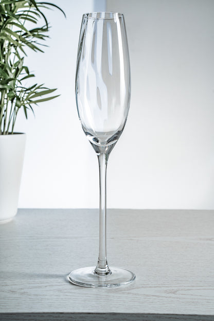 Artisan Street Ripple Champagne Glass Set of 4
