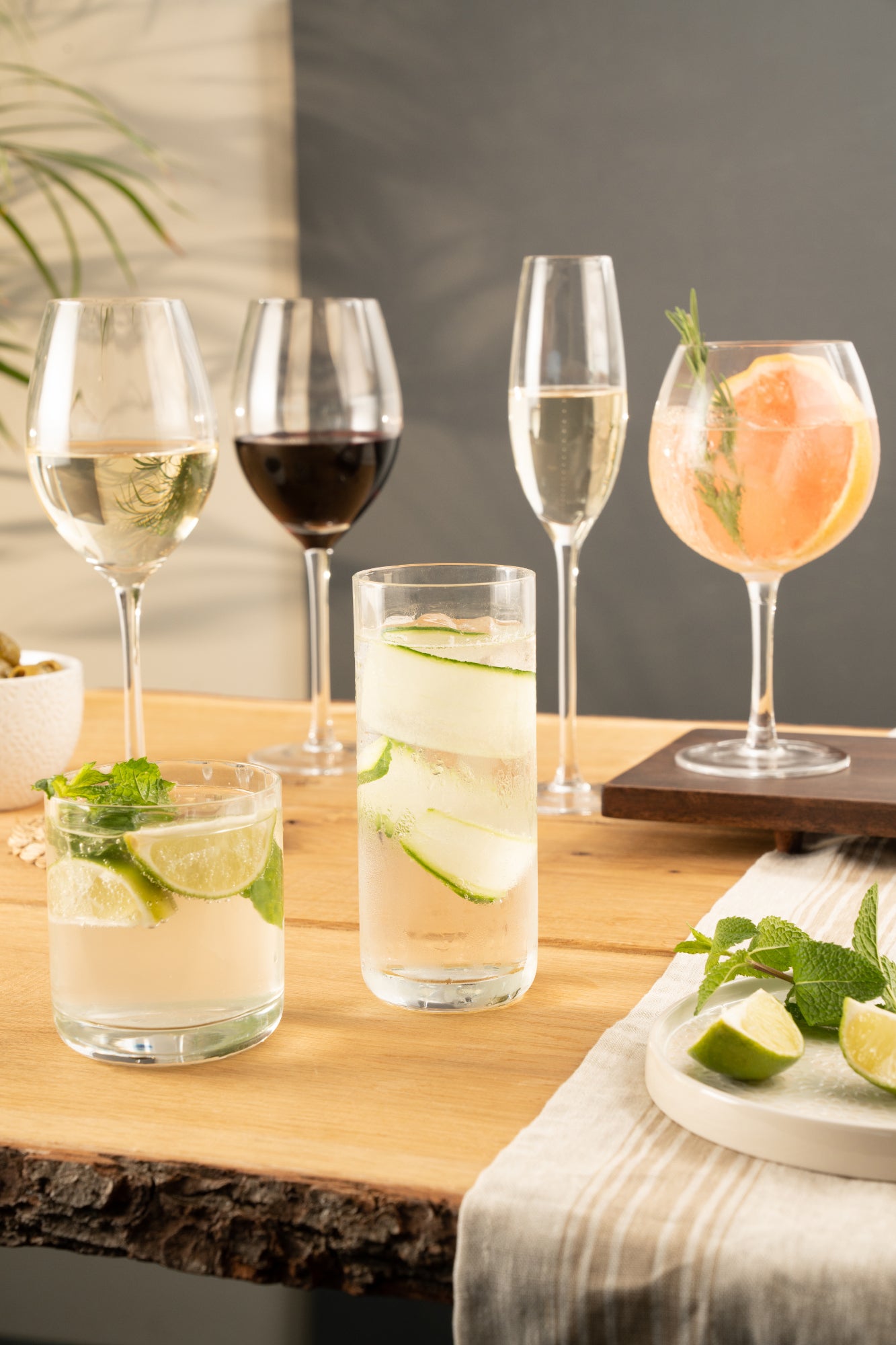 Artisan Street Ripple Champagne Glass Set of 4