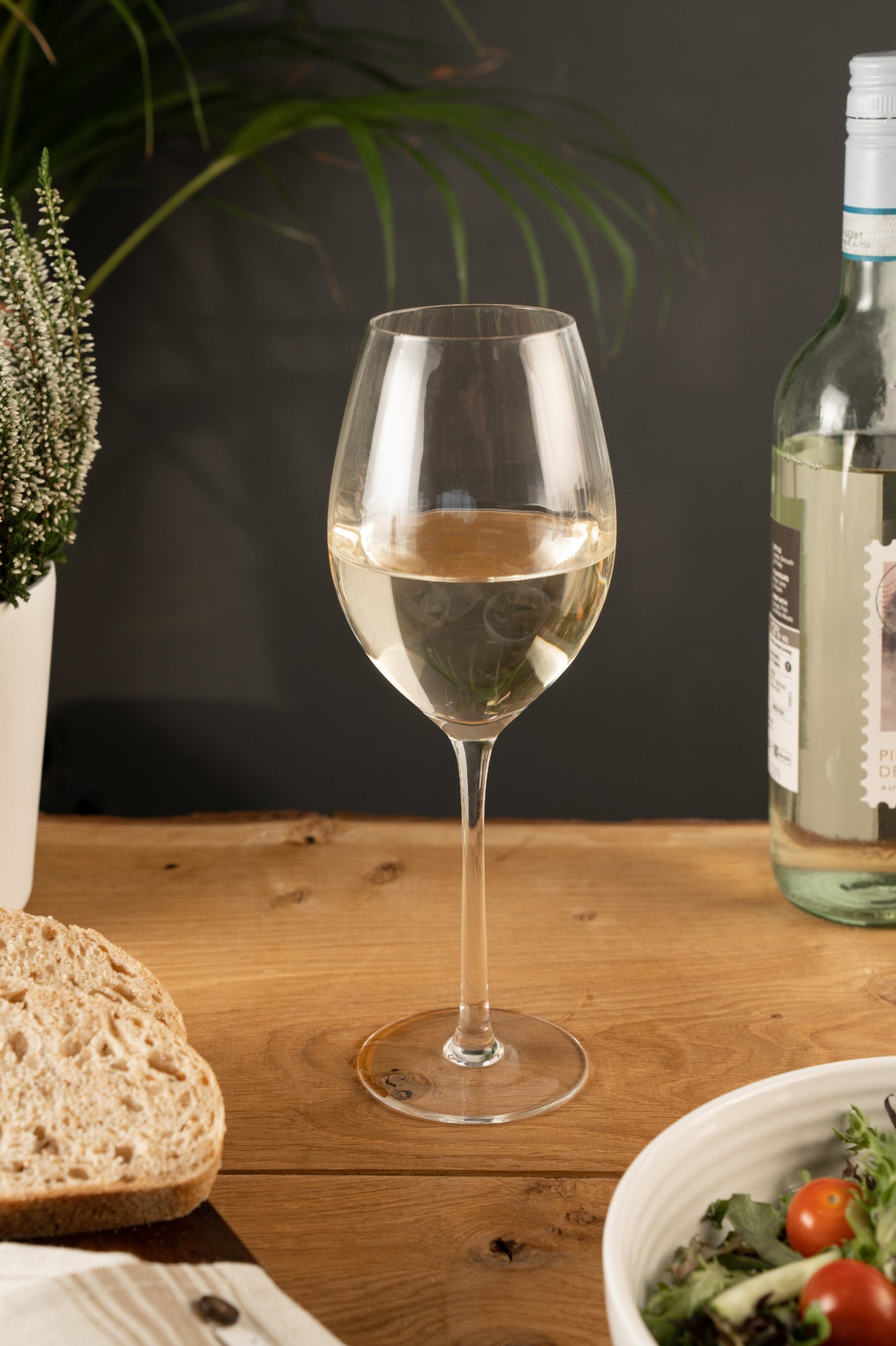 Artisan Street Ripple White Wine Glass Set of 4