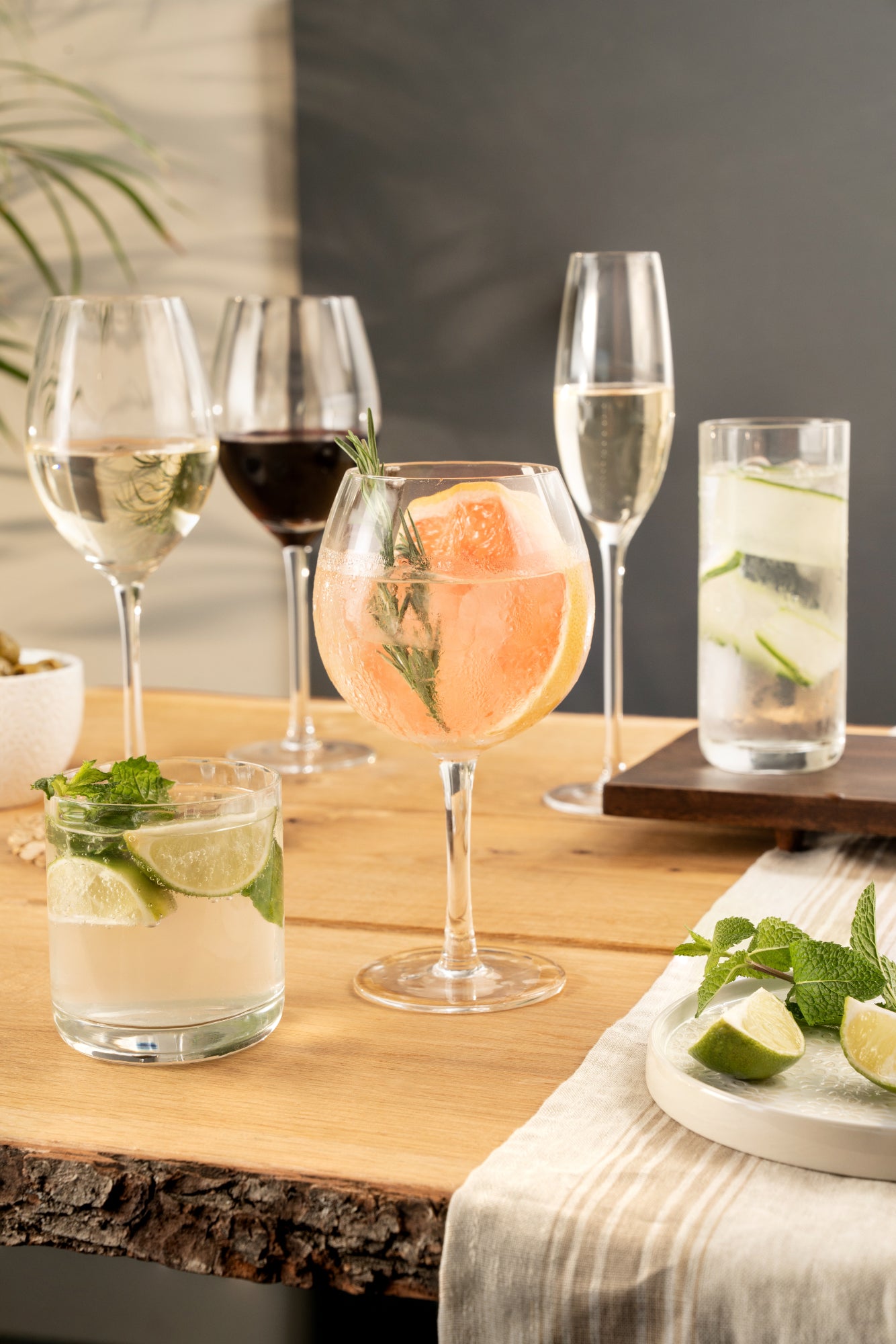 Artisan Street Ripple White Wine Glass Set of 4