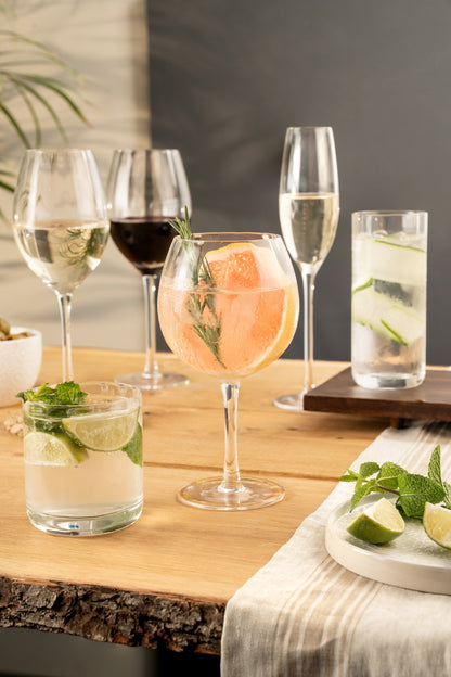 Artisan Street Ripple White Wine Glass Set of 4