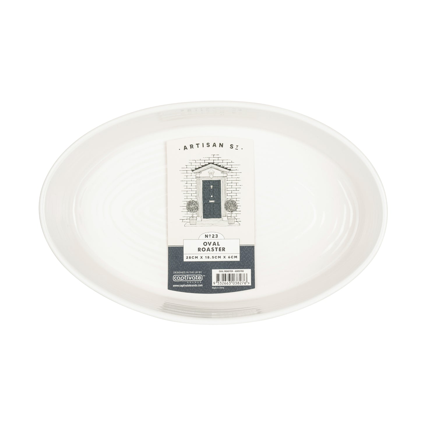 Artisan Street Oval Roasting Dish