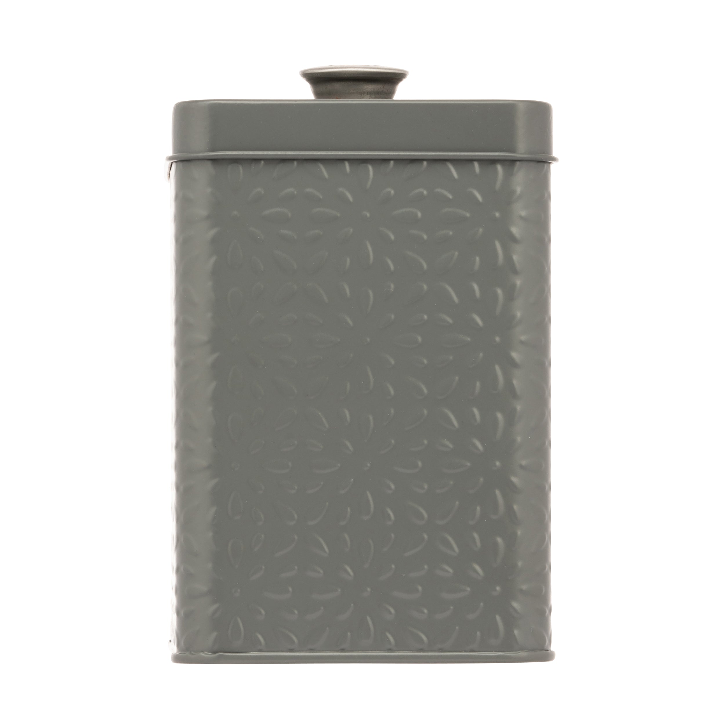 Artisan Street Embossed Storage Container - Smoke