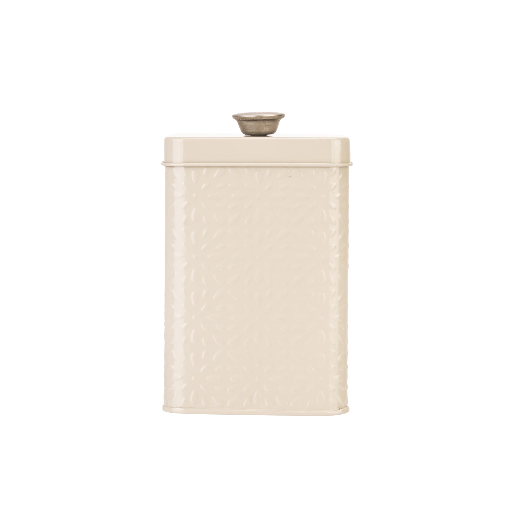 Artisan Street Embossed Storage Container - Stone