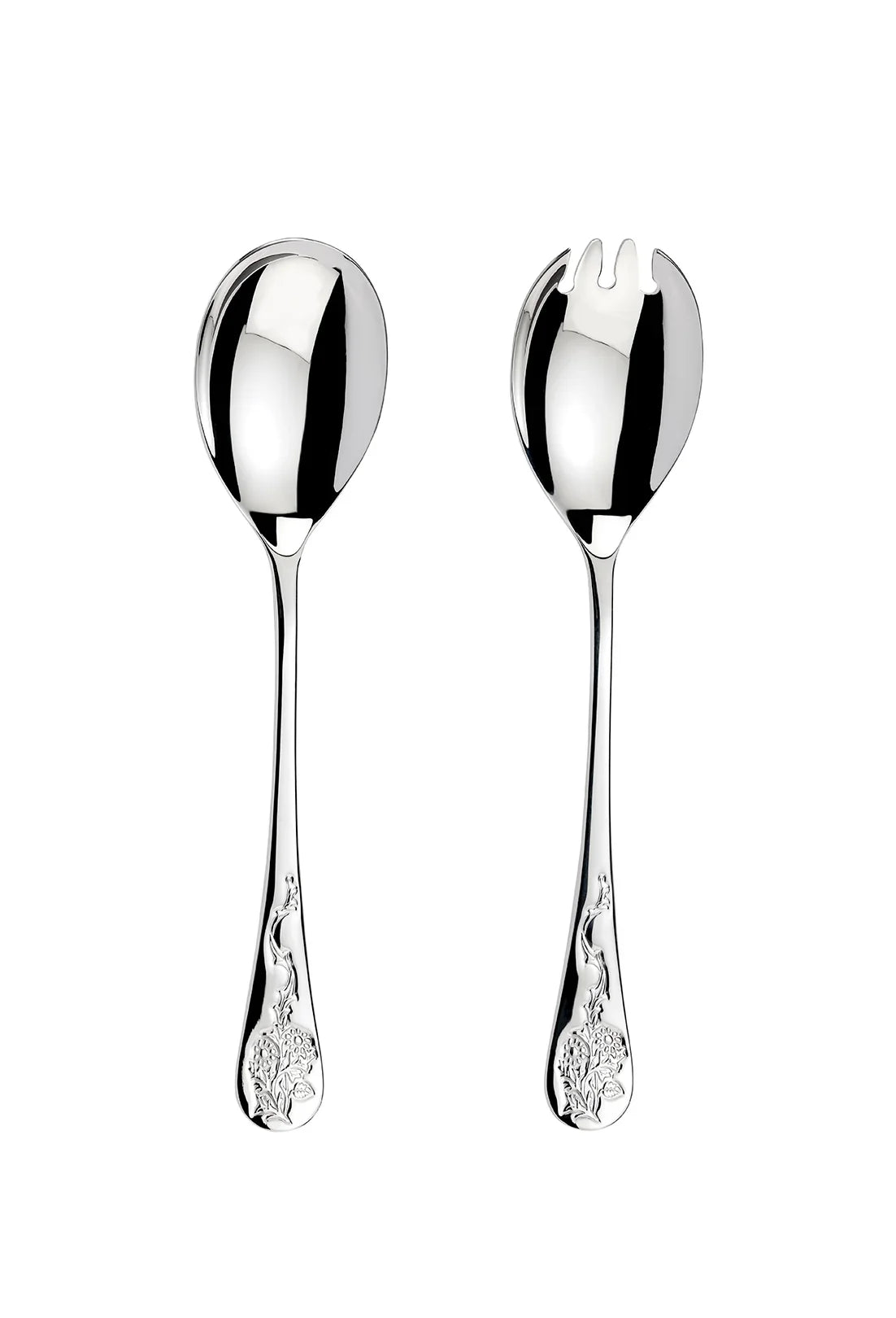 Arthur Price Morris & Co. Blackthorn Boxed Salad Serving Spoon & Fork-Goviers