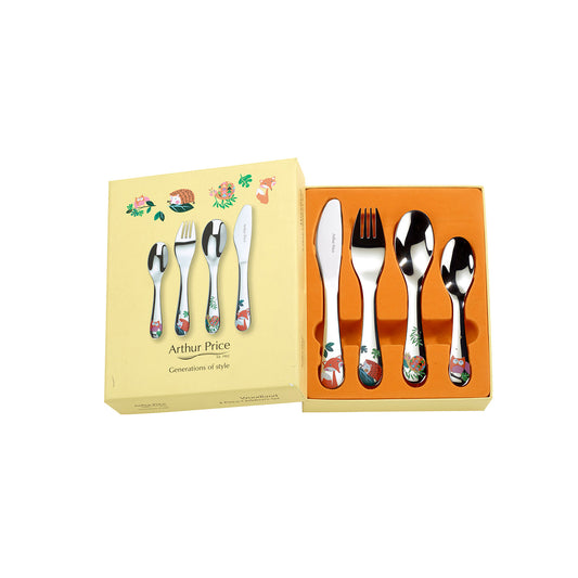 Arthur Price Woodland 4 piece Child's cutlery set