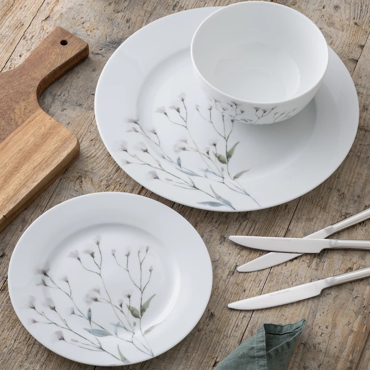 Aynsley Cotton Blossom 12 Piece Set-Goviers