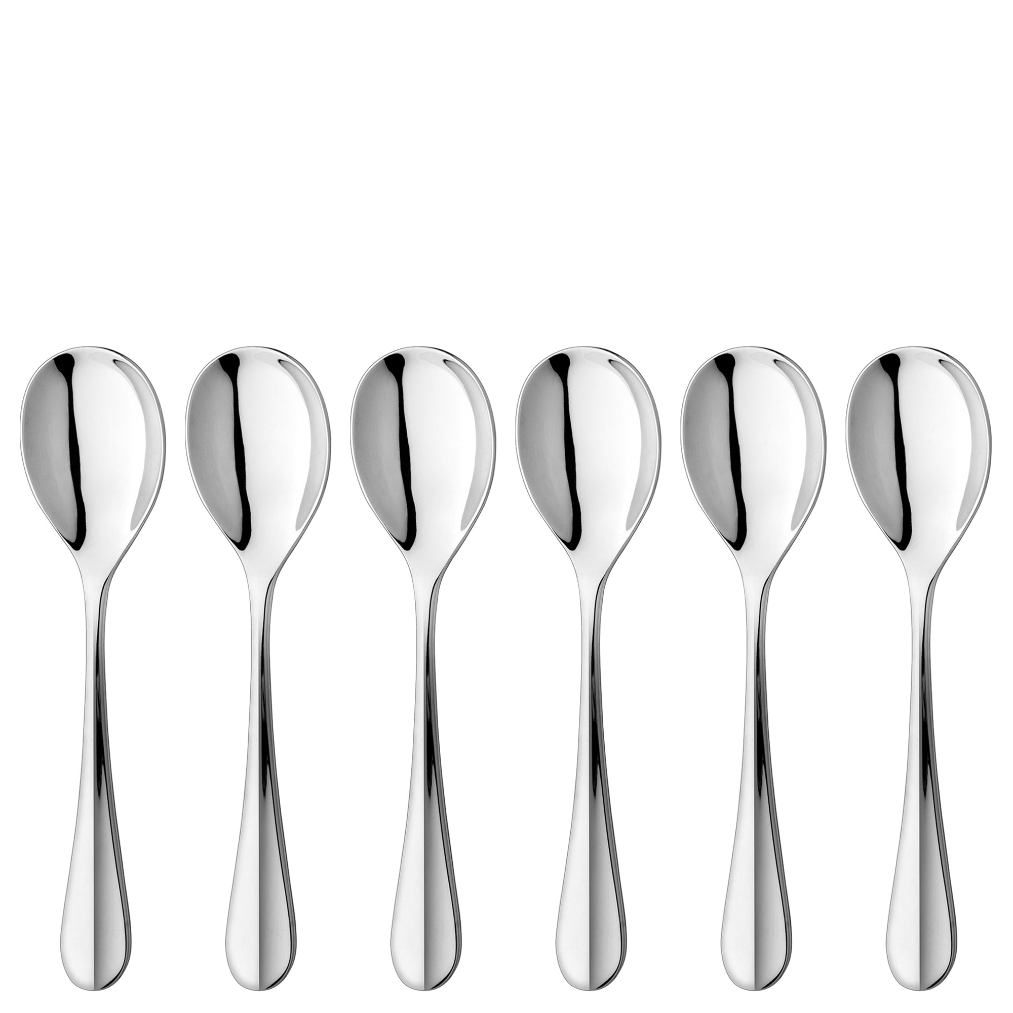 Charingworth Baguette Mirror 6 Piece Bouillon Spoon Set