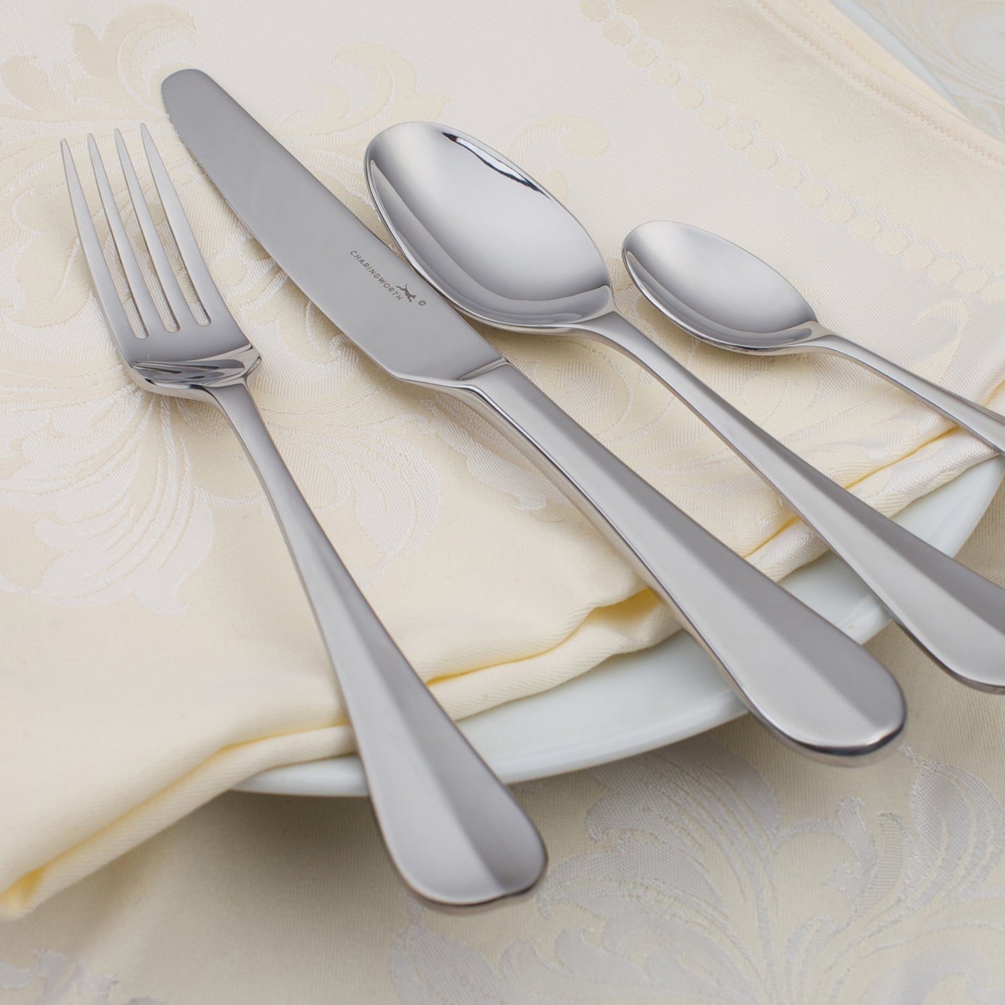 Charingworth Baguette Mirror 16 Piece Cutlery Set
