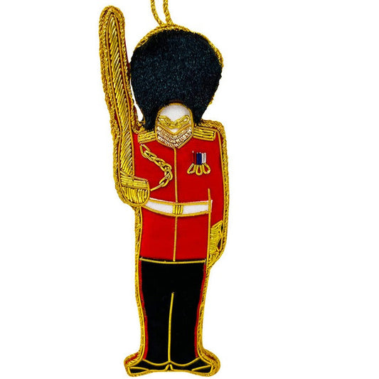 Beaded Royal Soldier Ornament-Christmas Bauble-Goviers