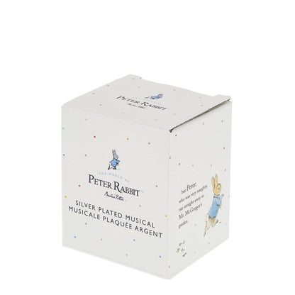 Beatrix Potter Peter Rabbit Peter Rabbit Silver Plated Musical Box-Goviers