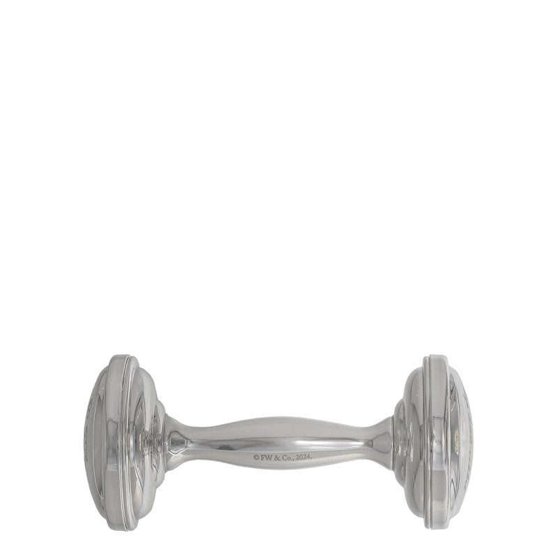 Beatrix Potter Peter Rabbit Silver Plated Baby Rattle-Goviers
