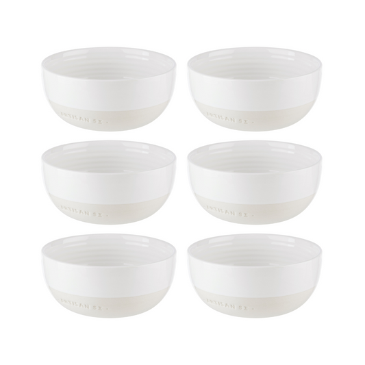 Artisan Street White Cereal Bowl Set of 6