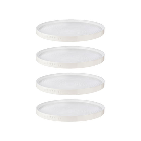 Artisan Street White Plate 26cm Set of 4