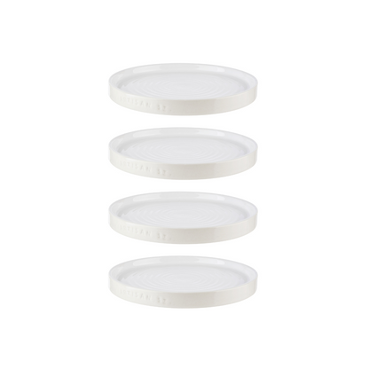 Artisan Street White Plate 19cm Set of 4