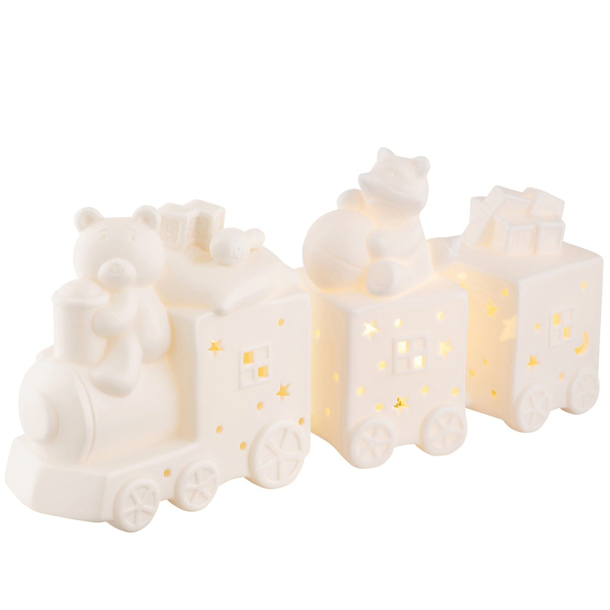 Belleek Choo Choo Train Luminaire-Goviers