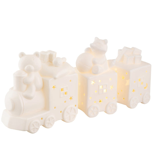 Belleek Choo Choo Train Luminaire-Goviers
