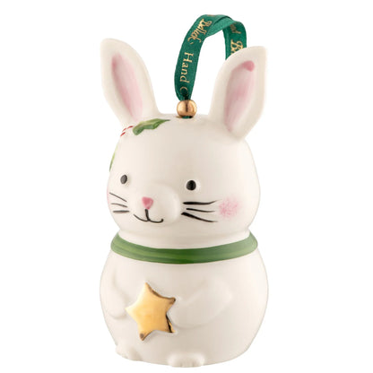 Belleek Classic Woodland Bunny Ornament-Goviers