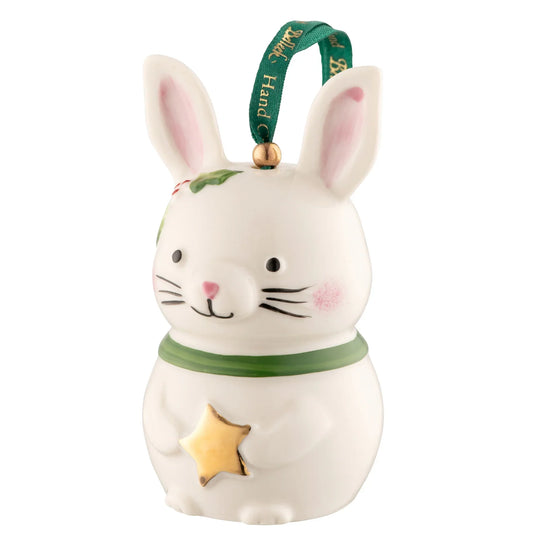 Belleek Classic Woodland Bunny Ornament-Goviers
