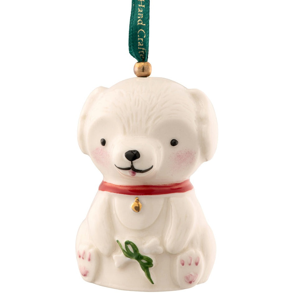 Belleek Doggy Ornament