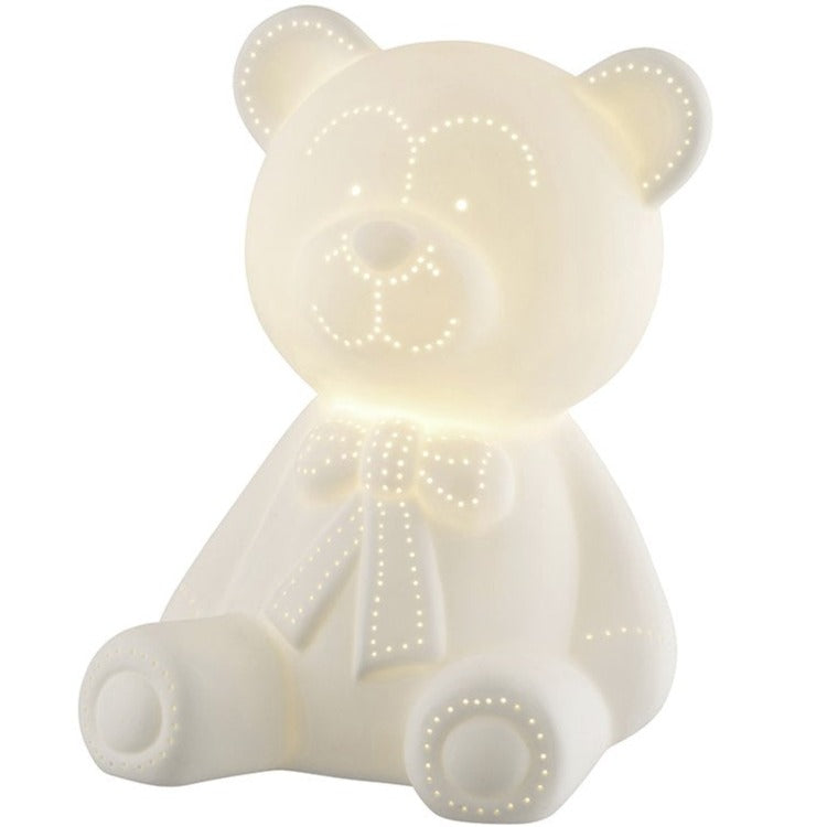 Belleek Teddy Bear Luminaire
