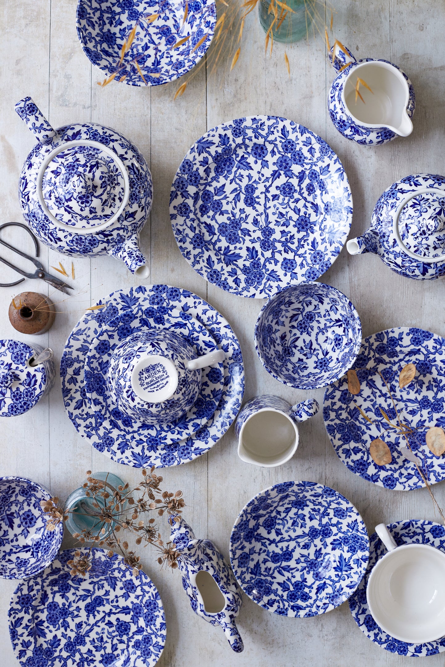 Burleigh Blue Arden Plate 21.5cm