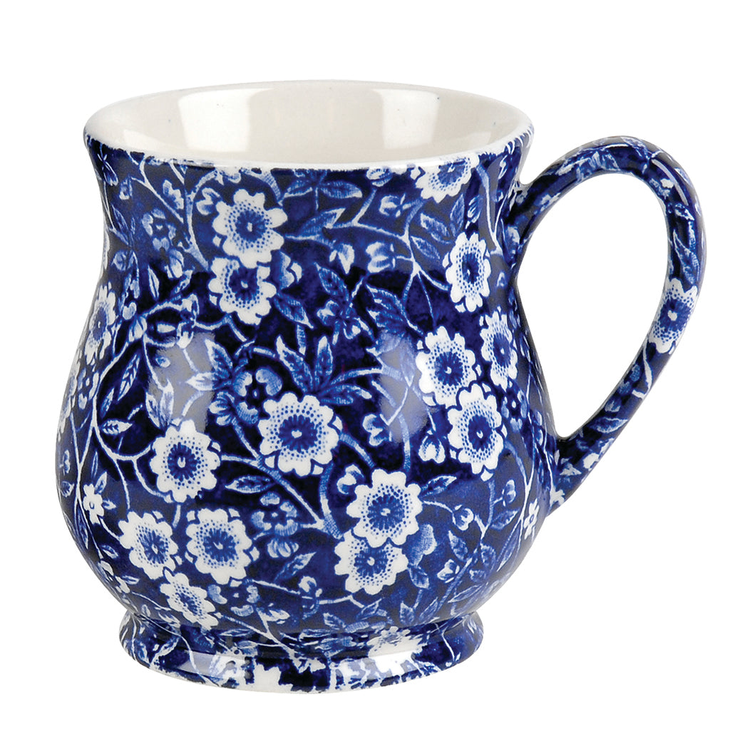 Burleigh Blue Calico Sandringham Mug