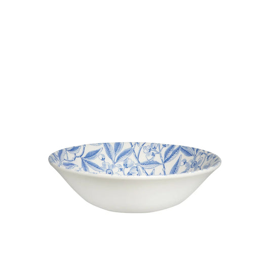 Burleigh Blue Prunus Cereal Bowl 16cm-Goviers