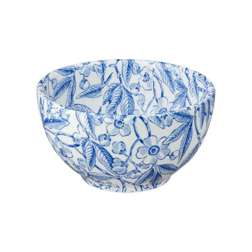 Burleigh Blue Prunus Mini Footed Bowl 12cm-Goviers