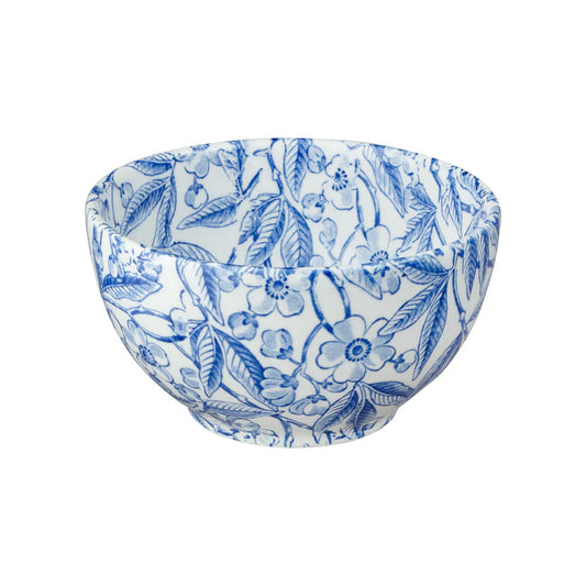 Burleigh Blue Prunus Mini Footed Bowl 12cm-Goviers
