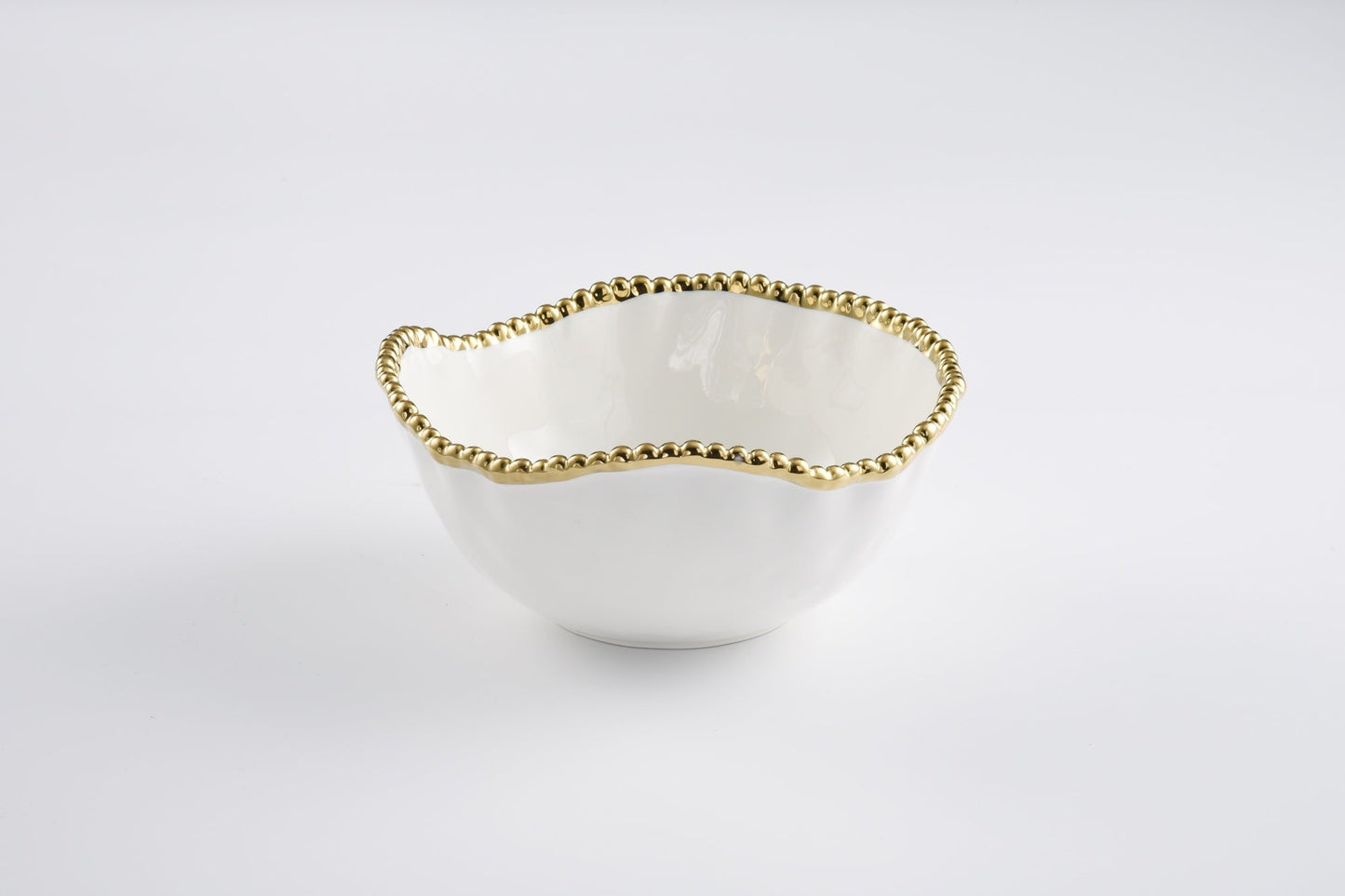 Pampa Bay Golden Salerno Medium Salad Bowl - DELIVERY MAY