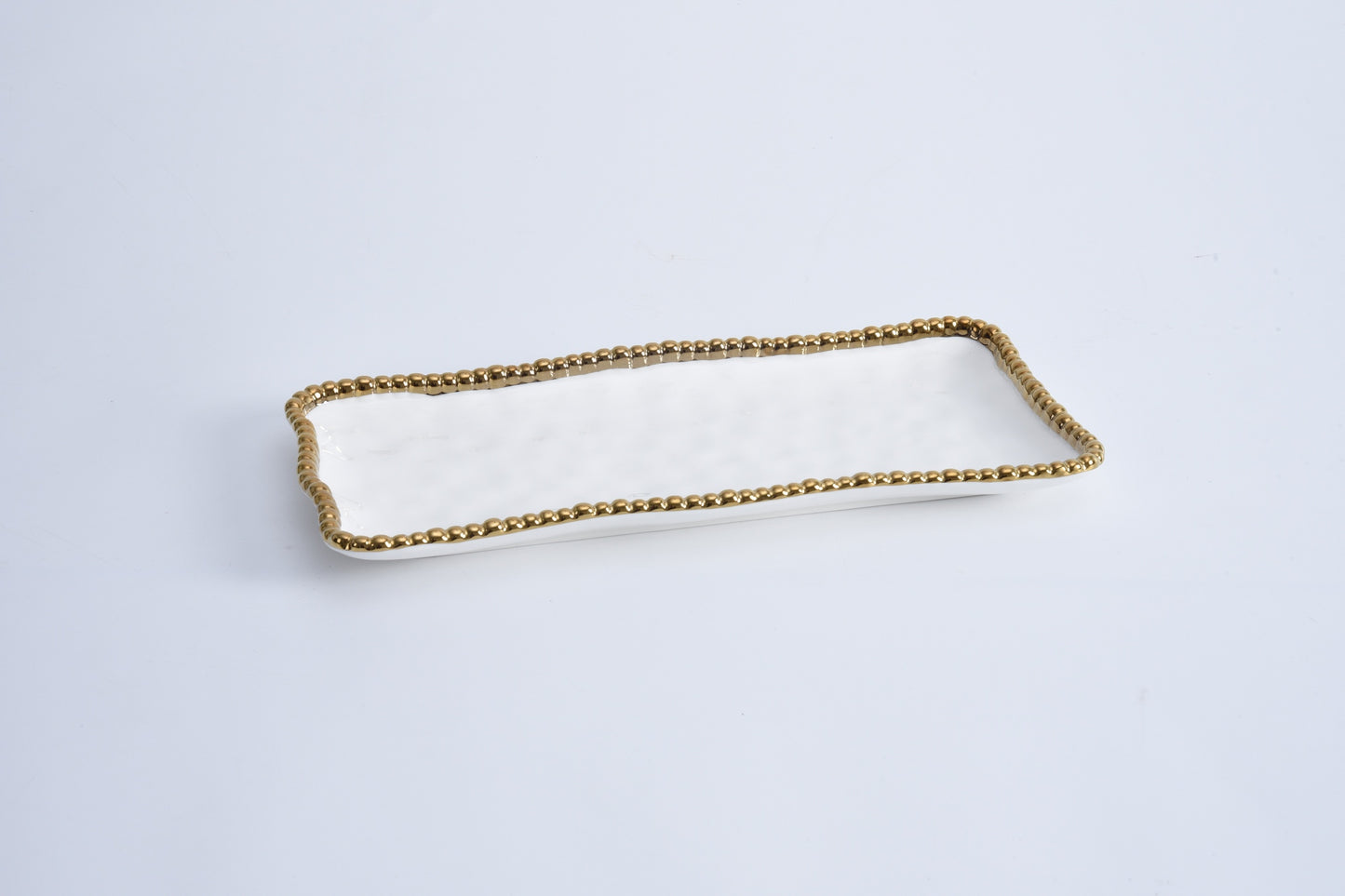 Pampa Bay Golden Salerno Medium Rectangular Tray