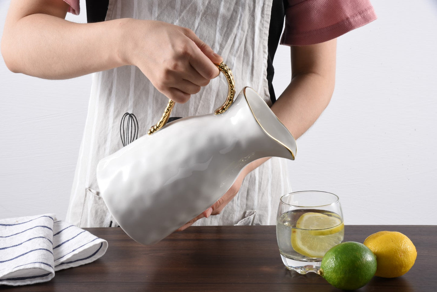 Pampa Bay Golden Salerno Water Pitcher