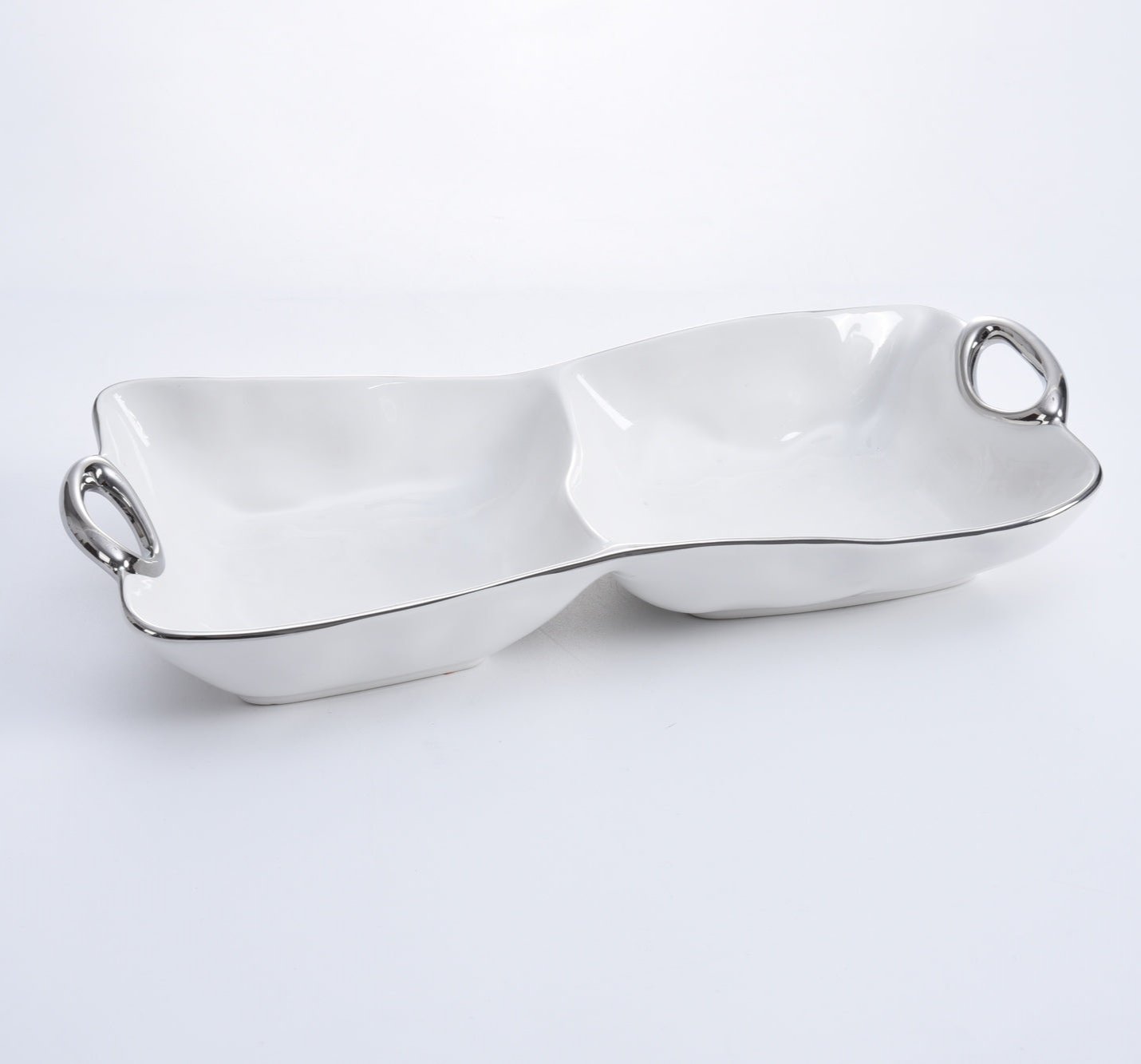 Pampa Bay Handle With Style 2 Section Server