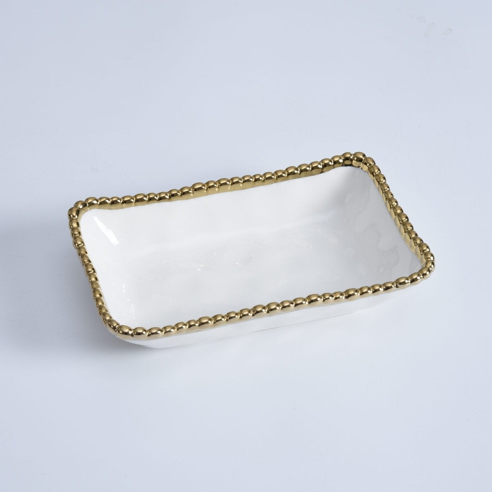 Pampa Bay Golden Salerno Rectangular Dish