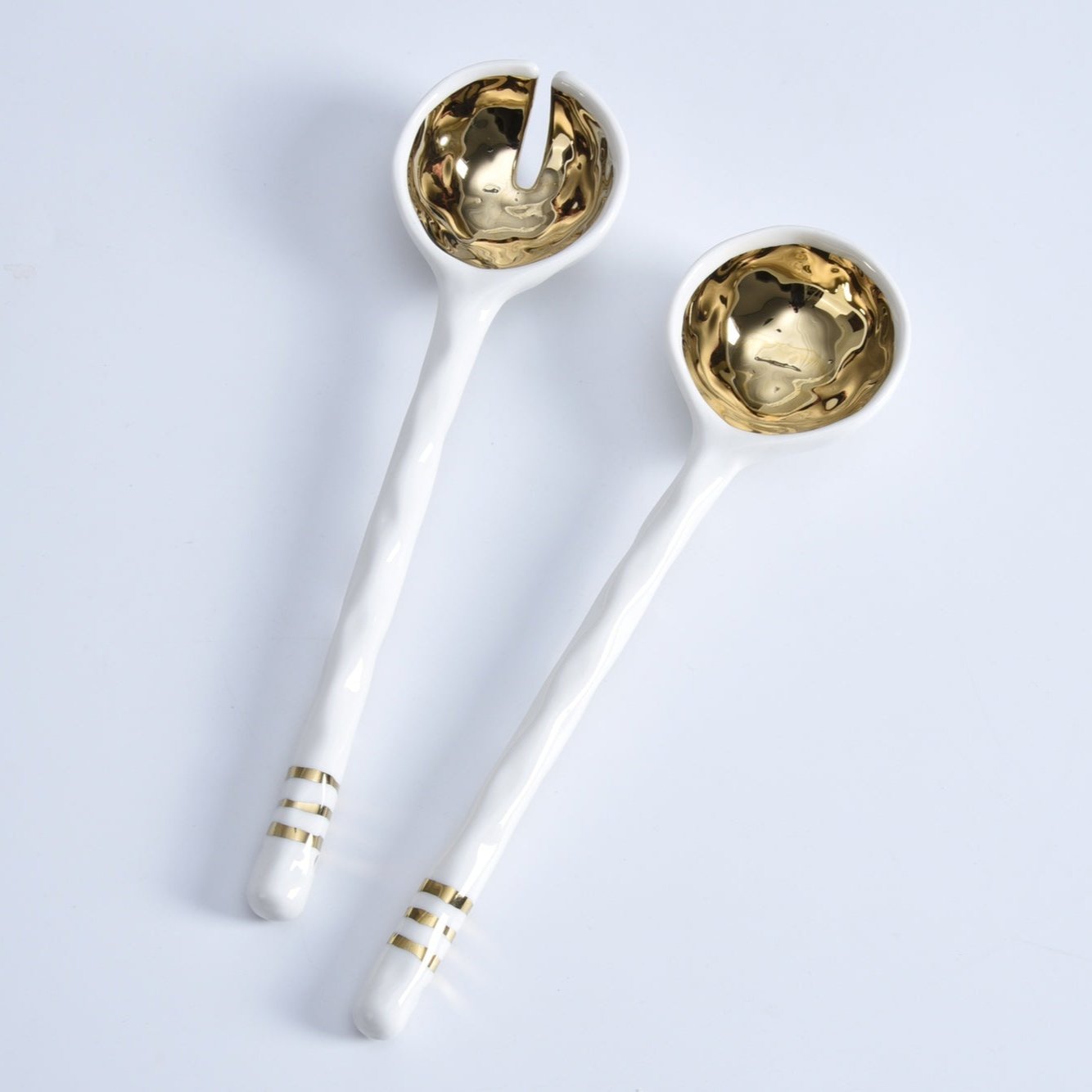 Pampa Bay Accessories Salad Server Set gold