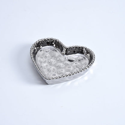 Pampa Bay Love Is In The Air Mini Heart Dish Silver