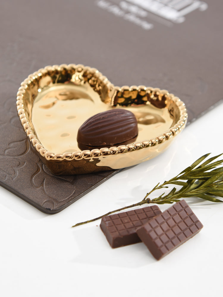 Pampa Bay Love Is In The Air Mini Heart Dish Gold