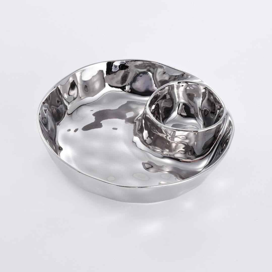 Pampa Bay Thin & Simple Round Chip & Dip
