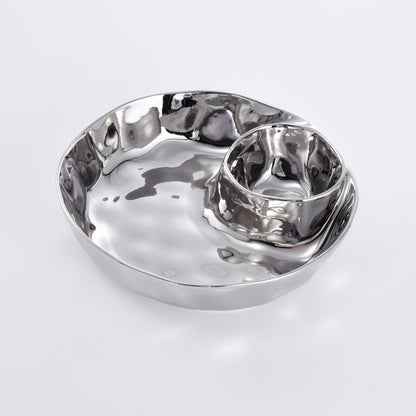 Pampa Bay Thin & Simple Round Chip & Dip