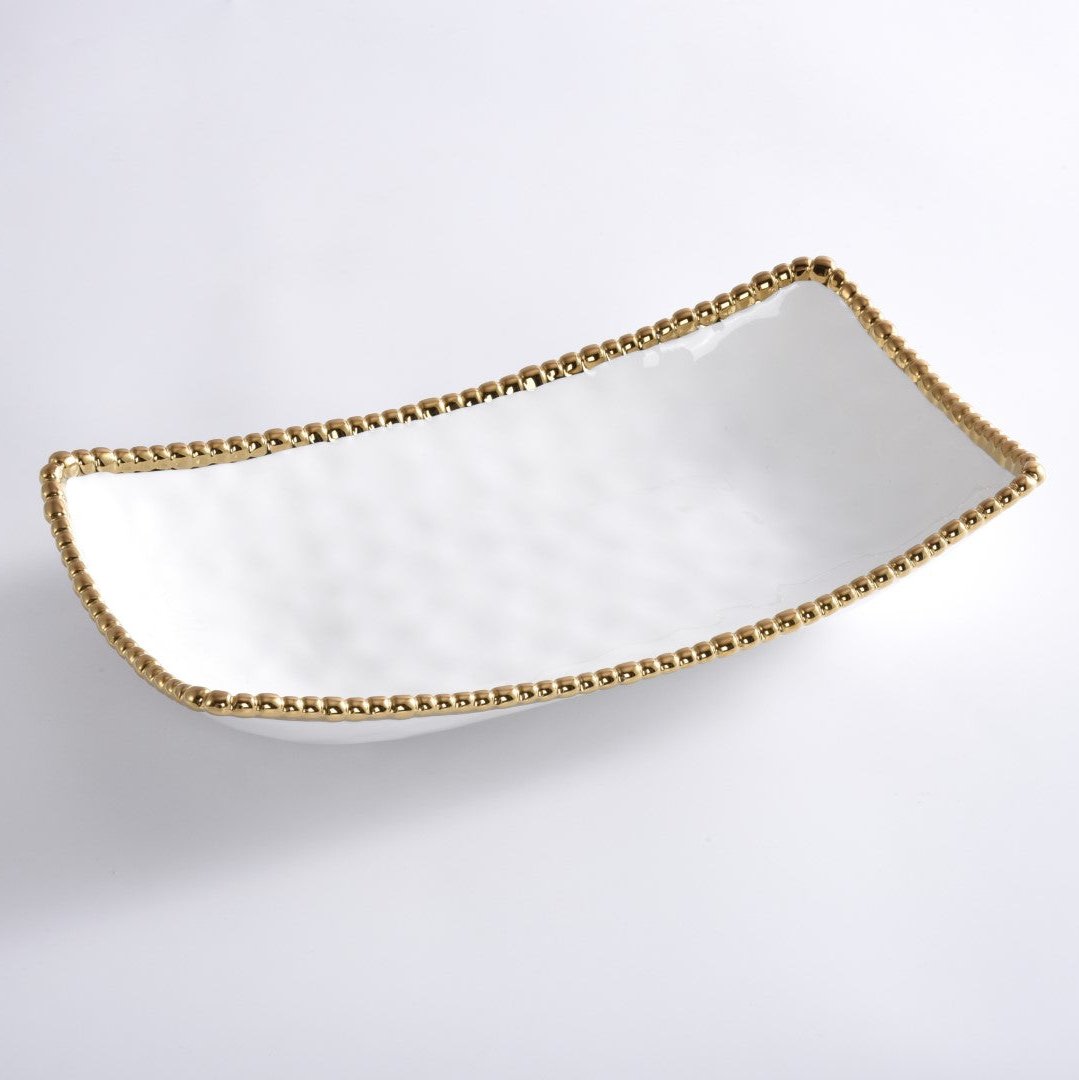 Pampa Bay Golden Salerno Rectangular Deep Server