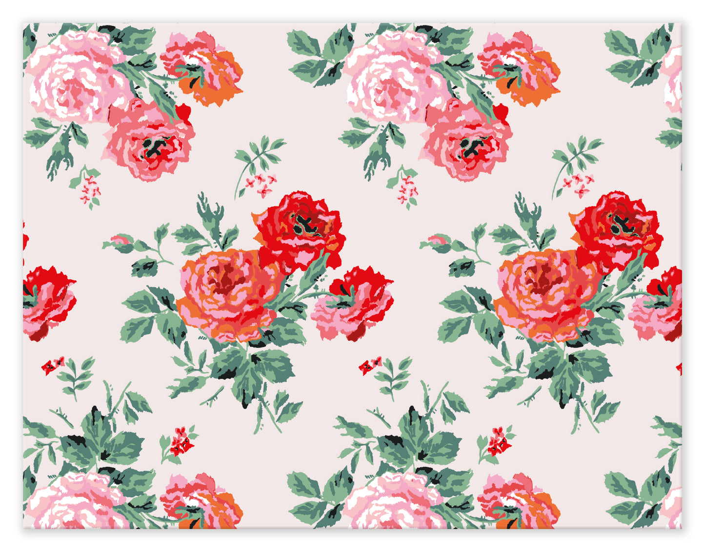 Cath Kidston Archive Rose Quilted Placemats Set of 2