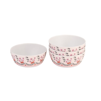Cath Kidston Cherry Melamine Cereal Bowls Set of 4