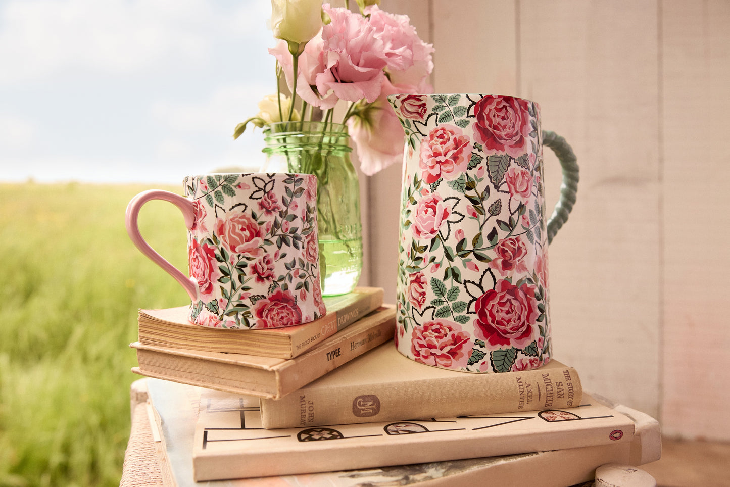 Cath Kidston Dolly Rose Pitcher Jug 1L