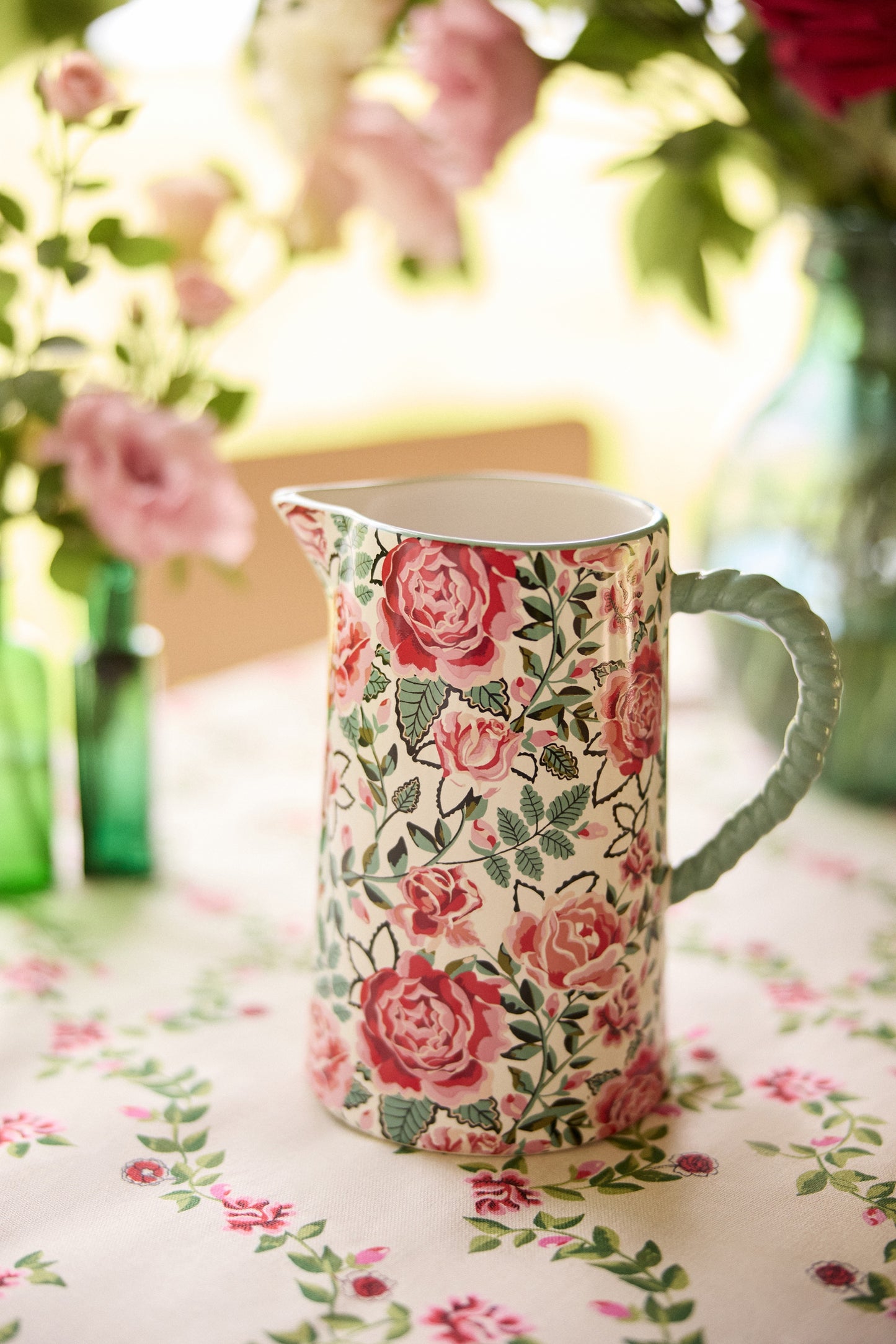 Cath Kidston Dolly Rose Pitcher Jug 1L