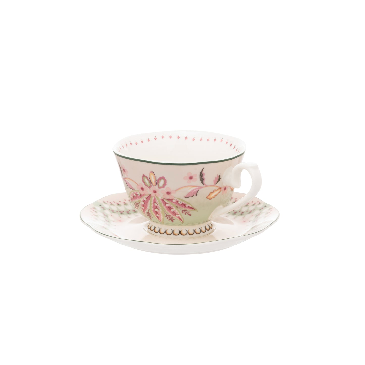 Cath Kidston Friendship Gardens Teacup & Saucer
