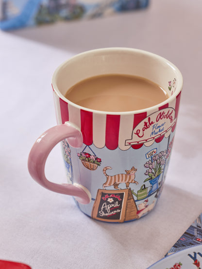 Cath Kidston London Town Flower Market Stanley Mug