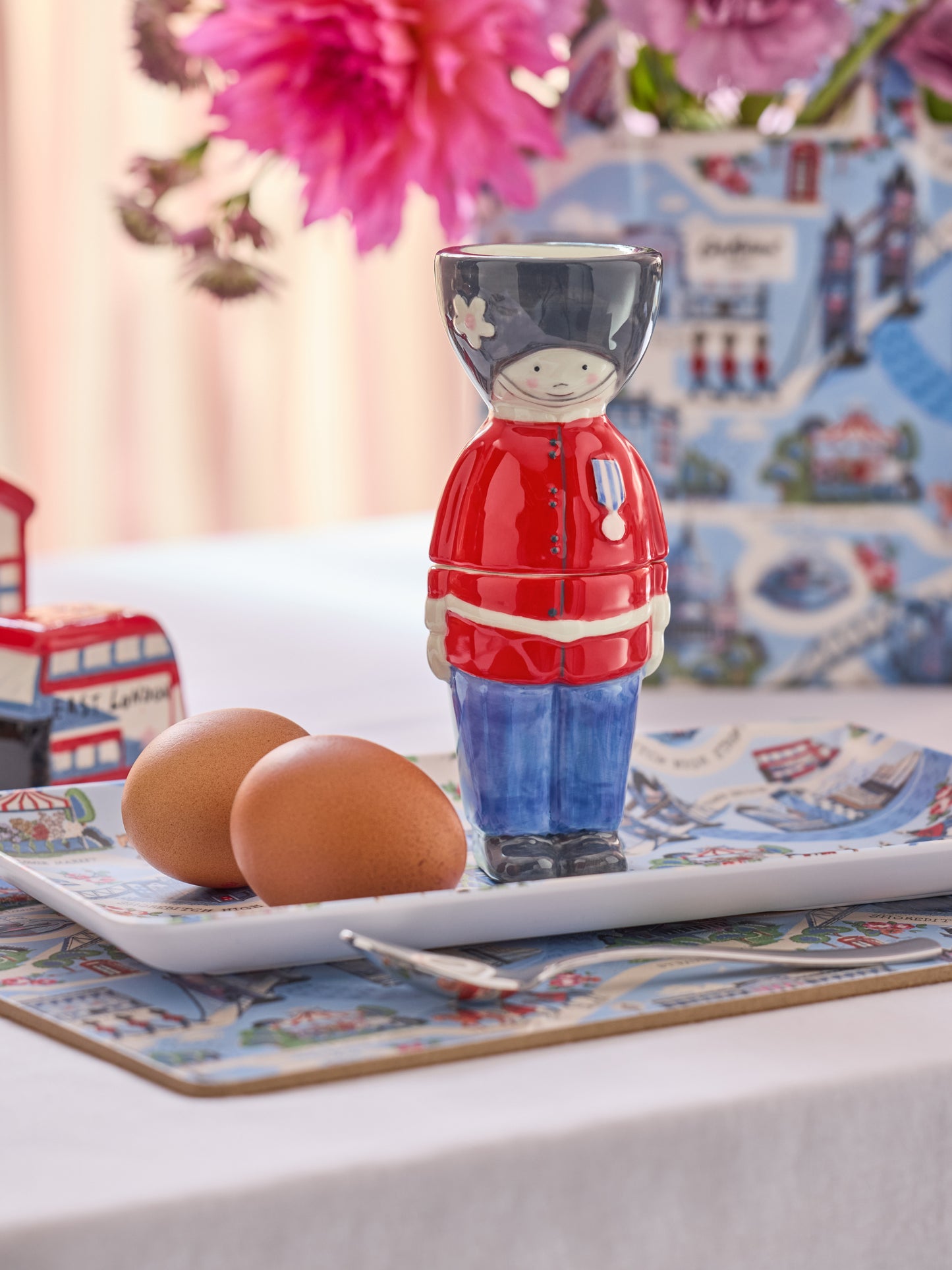 Cath Kidston London Town Guard Egg Cup Set